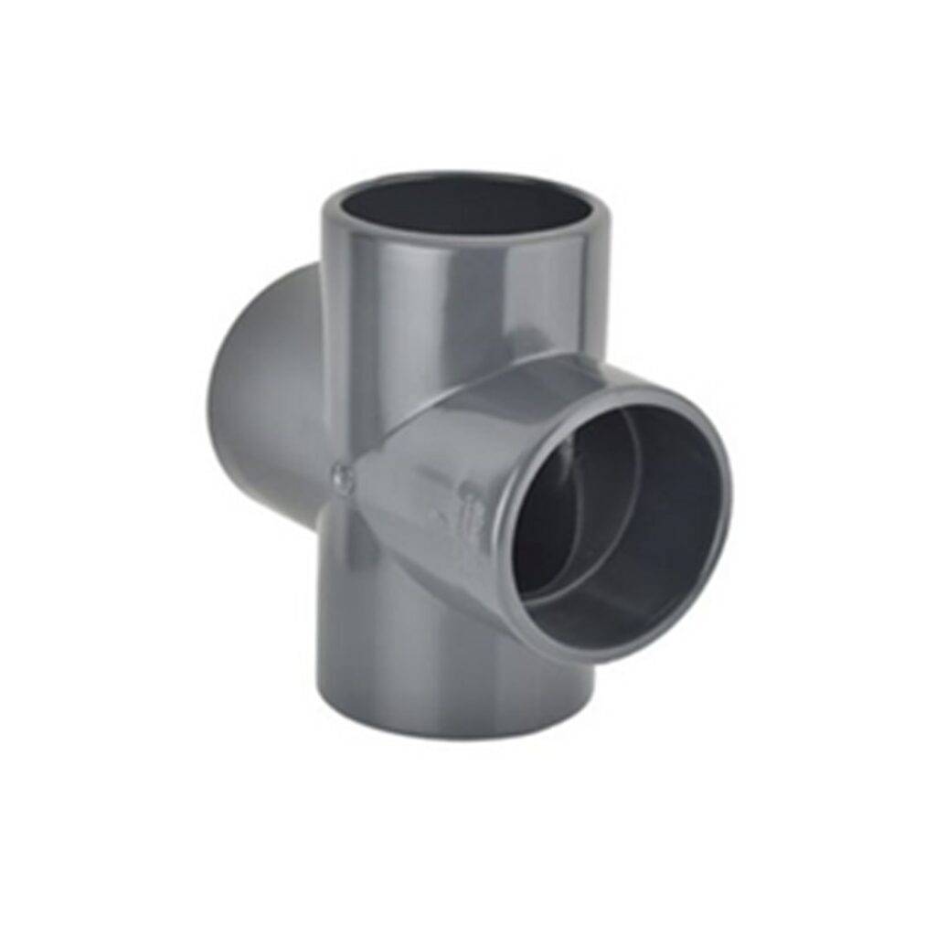 U-PVC 90° Cross (4-Way Cross)