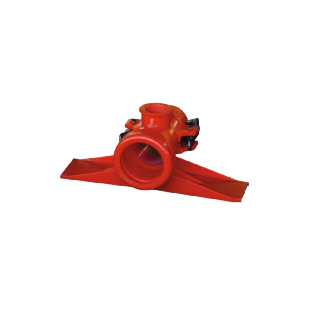 “Abot” Lever-Lock Sprinkler Base-Tee (Quick-Connect Line Stand)