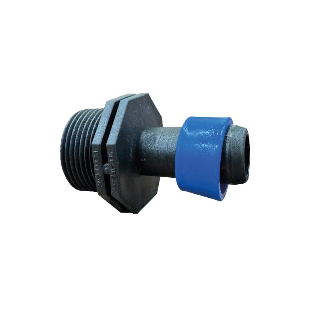 Male Threaded-to-Barb Adapter