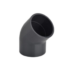 PVC отвод 45